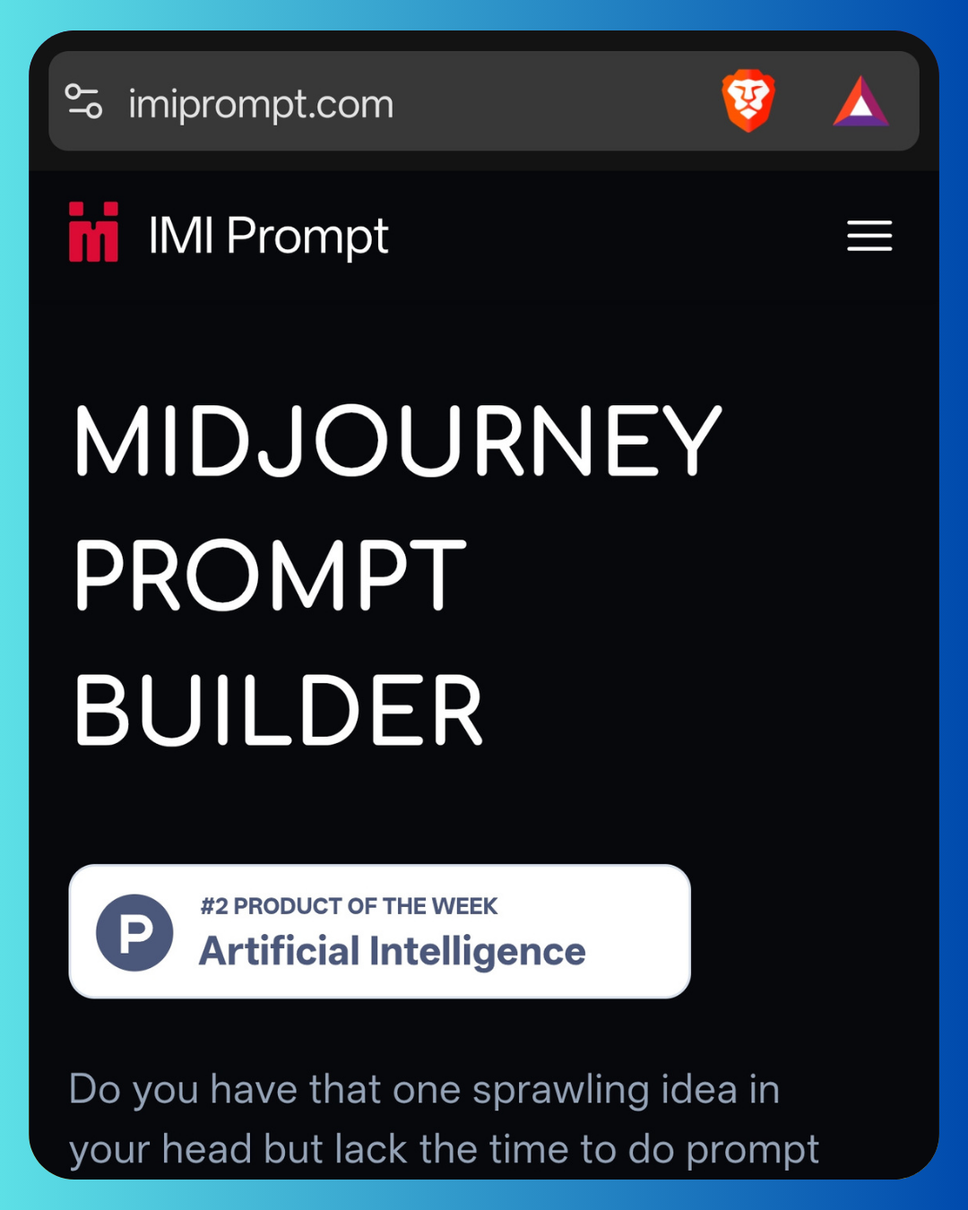 IMI Prompt
